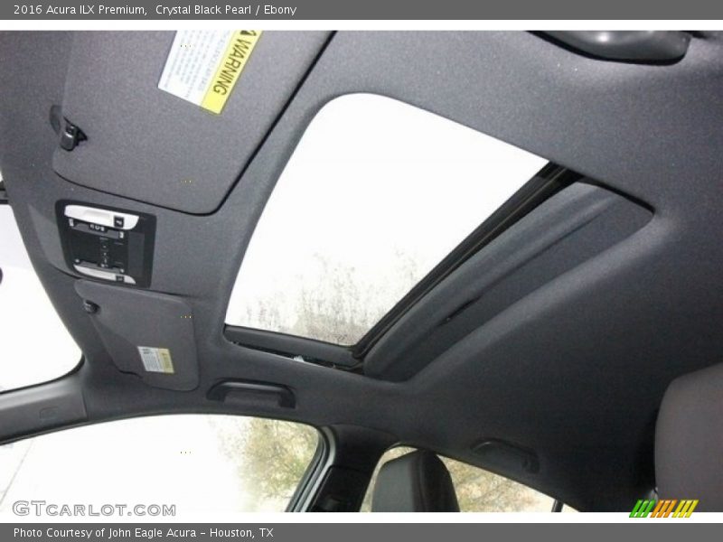 Crystal Black Pearl / Ebony 2016 Acura ILX Premium