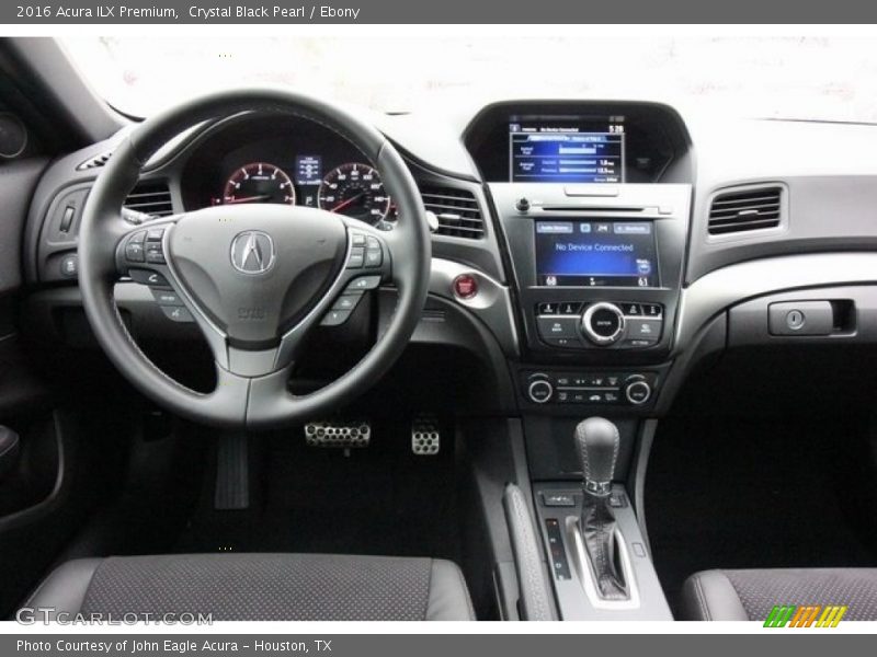 Crystal Black Pearl / Ebony 2016 Acura ILX Premium
