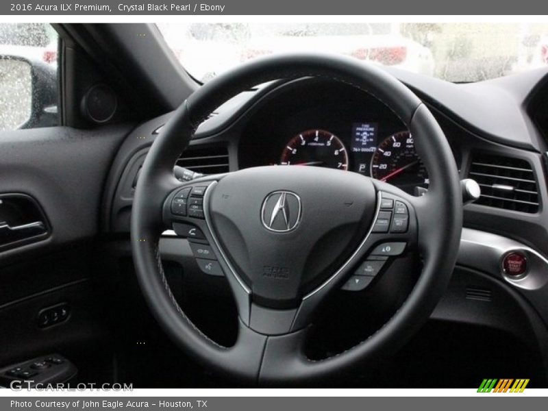 Crystal Black Pearl / Ebony 2016 Acura ILX Premium