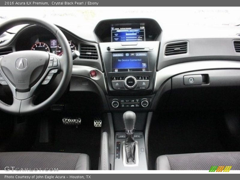 Crystal Black Pearl / Ebony 2016 Acura ILX Premium
