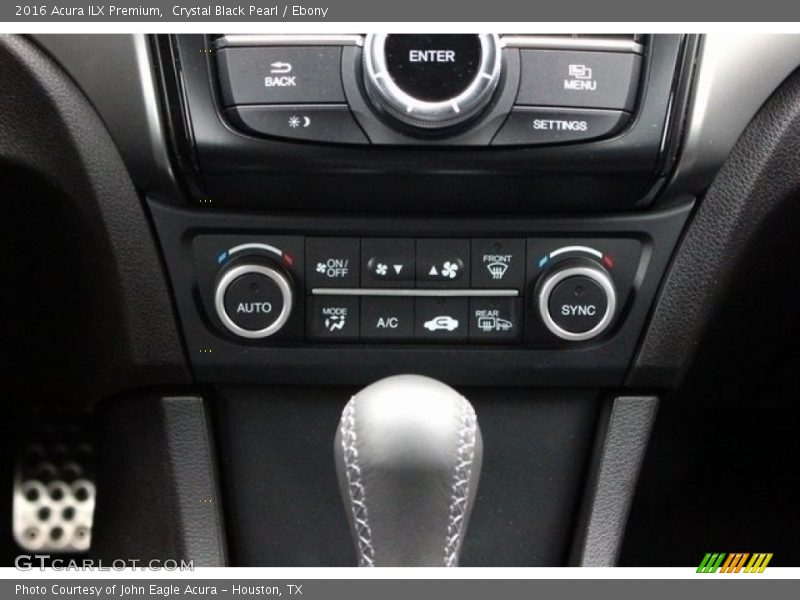 Crystal Black Pearl / Ebony 2016 Acura ILX Premium