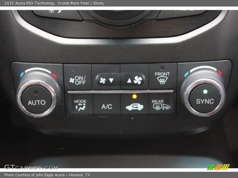 Crystal Black Pearl / Ebony 2015 Acura RDX Technology
