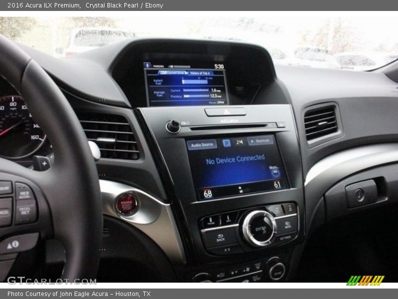Crystal Black Pearl / Ebony 2016 Acura ILX Premium