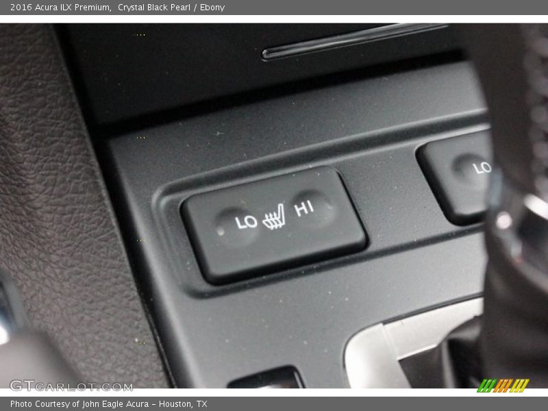 Crystal Black Pearl / Ebony 2016 Acura ILX Premium
