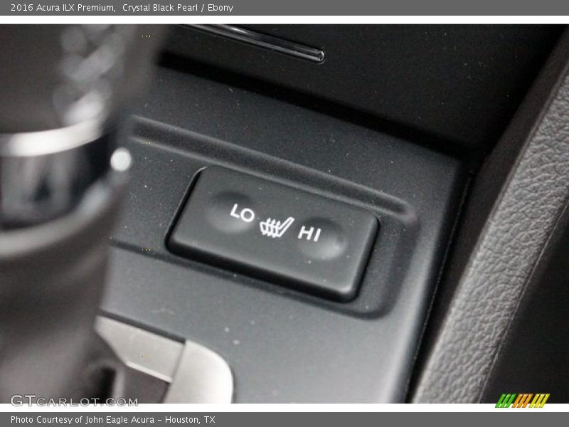 Crystal Black Pearl / Ebony 2016 Acura ILX Premium