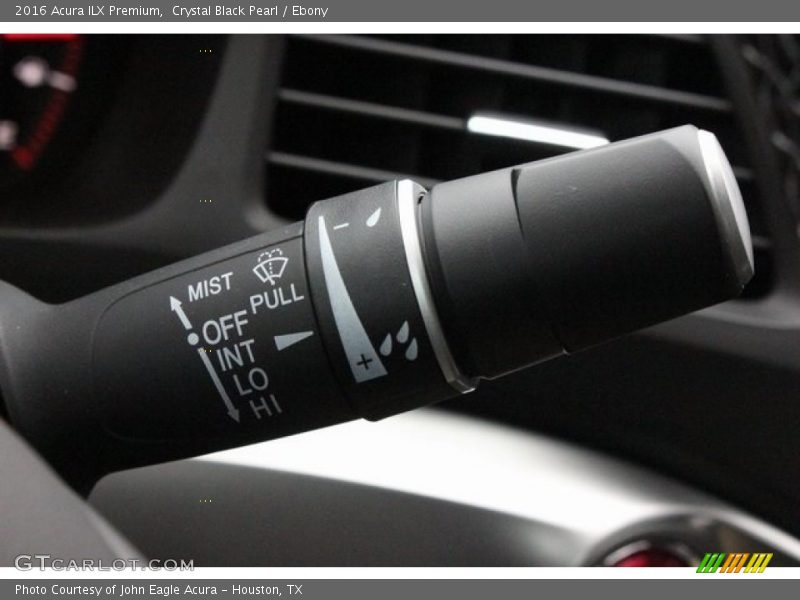 Crystal Black Pearl / Ebony 2016 Acura ILX Premium