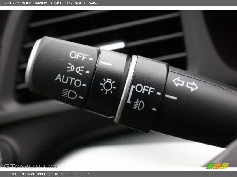Crystal Black Pearl / Ebony 2016 Acura ILX Premium