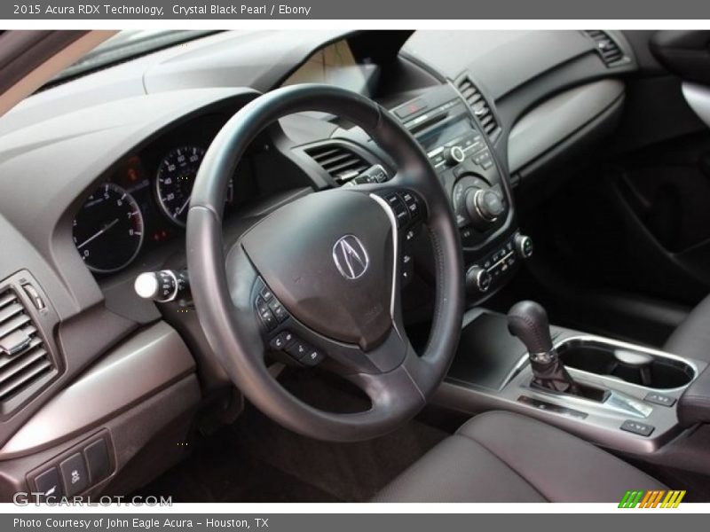 Crystal Black Pearl / Ebony 2015 Acura RDX Technology