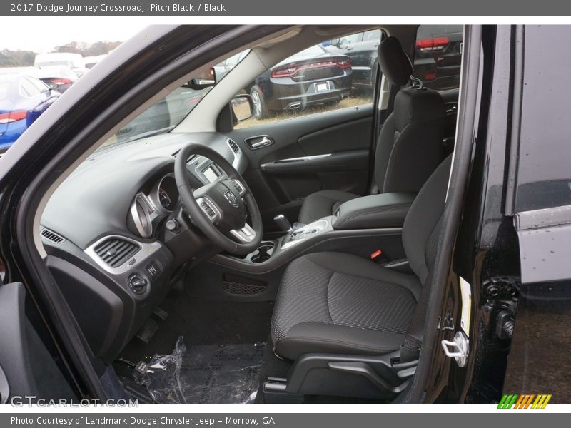 Pitch Black / Black 2017 Dodge Journey Crossroad