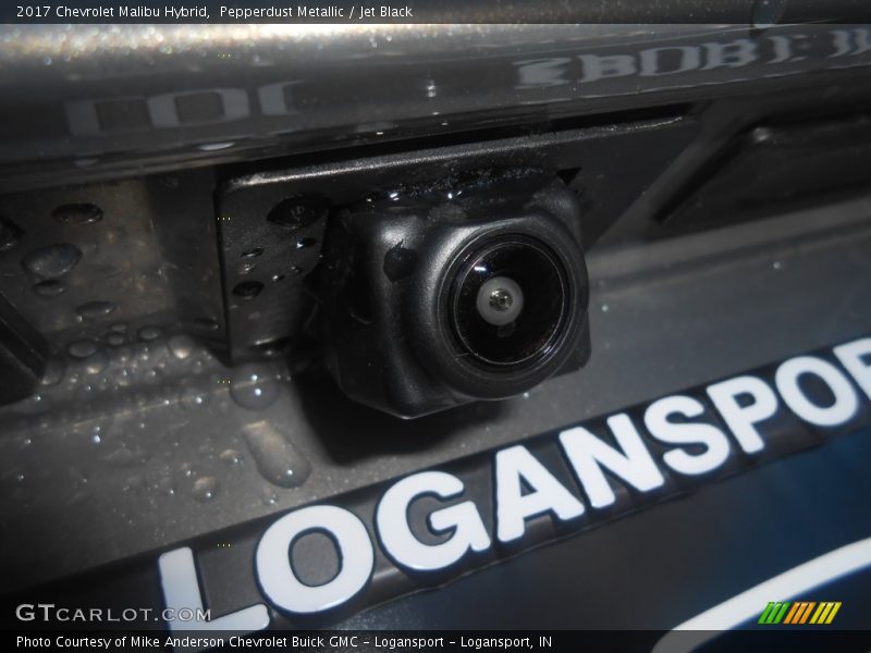Pepperdust Metallic / Jet Black 2017 Chevrolet Malibu Hybrid
