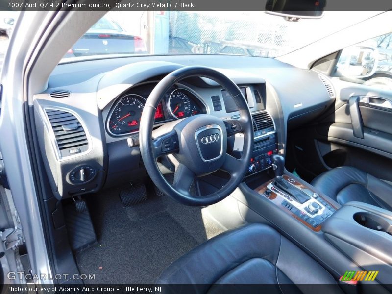 Quartz Grey Metallic / Black 2007 Audi Q7 4.2 Premium quattro