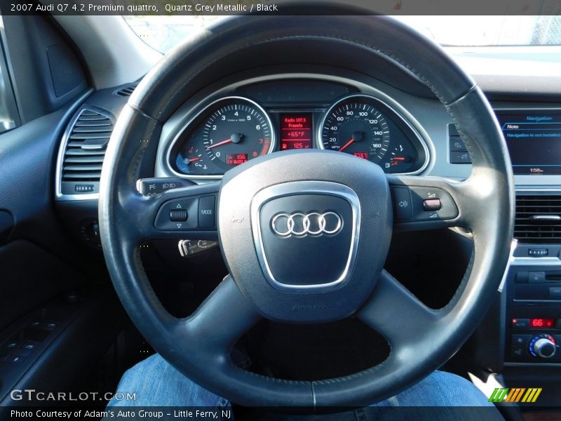 Quartz Grey Metallic / Black 2007 Audi Q7 4.2 Premium quattro