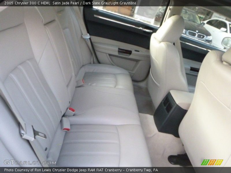 Satin Jade Pearl / Dark Slate Gray/Light Graystone 2005 Chrysler 300 C HEMI