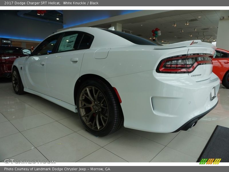 White Knuckle / Black 2017 Dodge Charger SRT Hellcat