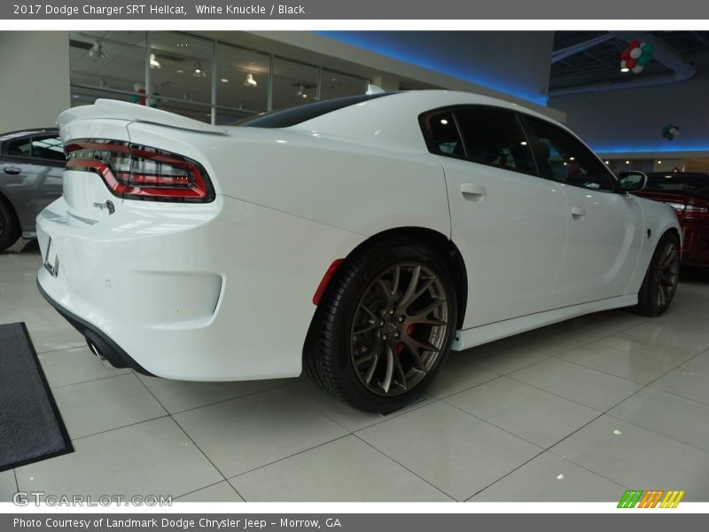 White Knuckle / Black 2017 Dodge Charger SRT Hellcat