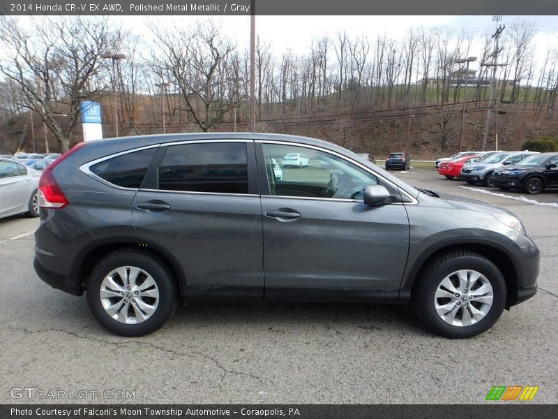 Polished Metal Metallic / Gray 2014 Honda CR-V EX AWD