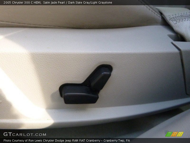 Satin Jade Pearl / Dark Slate Gray/Light Graystone 2005 Chrysler 300 C HEMI