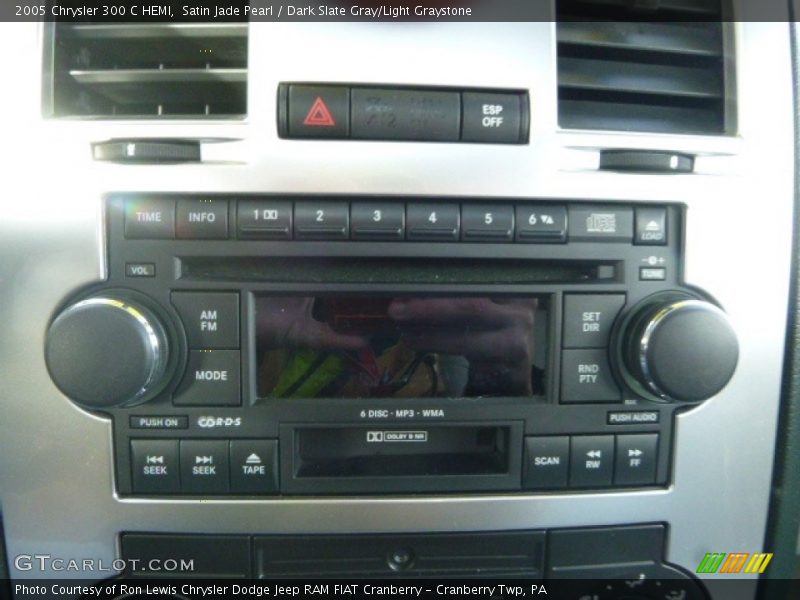 Satin Jade Pearl / Dark Slate Gray/Light Graystone 2005 Chrysler 300 C HEMI