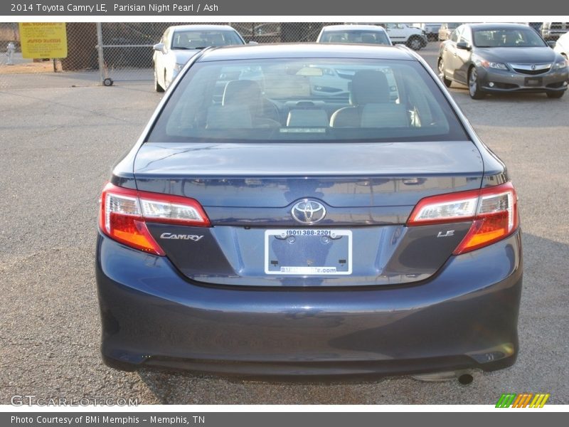 Parisian Night Pearl / Ash 2014 Toyota Camry LE