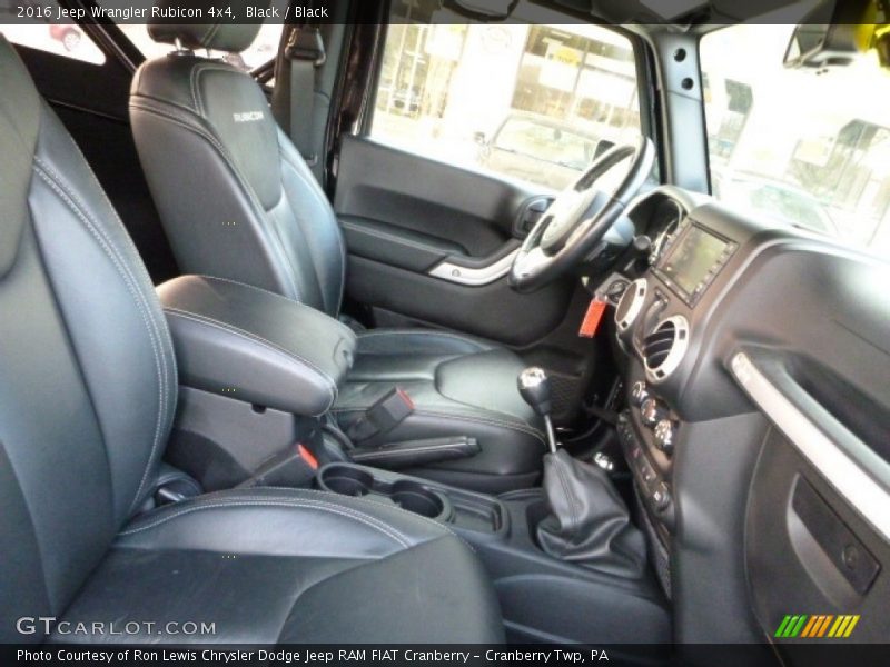 Black / Black 2016 Jeep Wrangler Rubicon 4x4