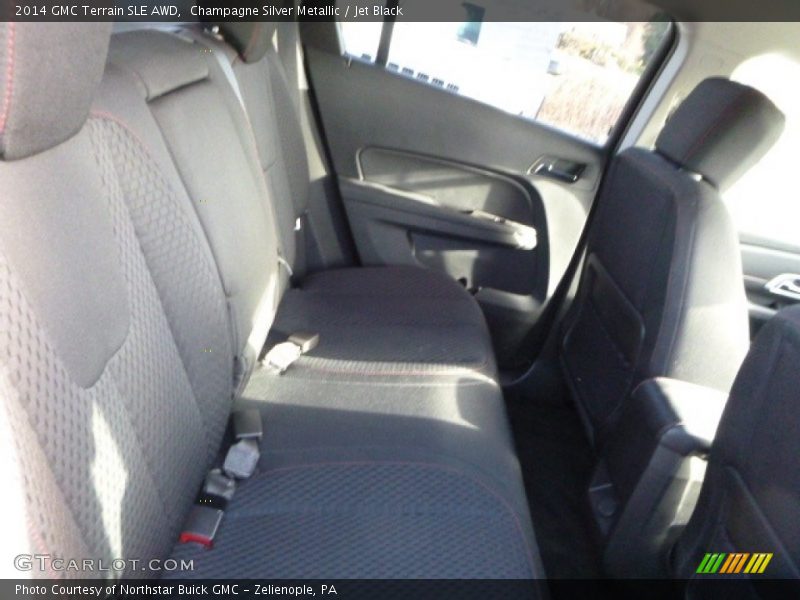 Champagne Silver Metallic / Jet Black 2014 GMC Terrain SLE AWD