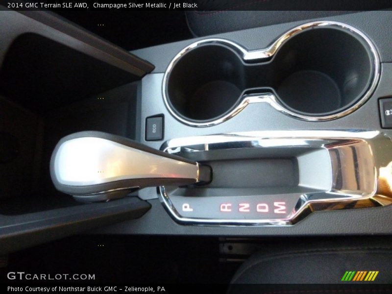 Champagne Silver Metallic / Jet Black 2014 GMC Terrain SLE AWD