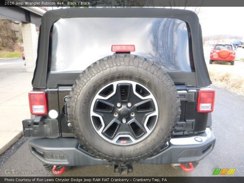 Black / Black 2016 Jeep Wrangler Rubicon 4x4