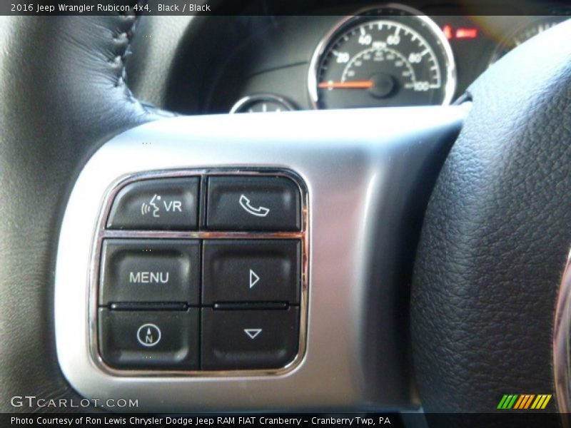Black / Black 2016 Jeep Wrangler Rubicon 4x4