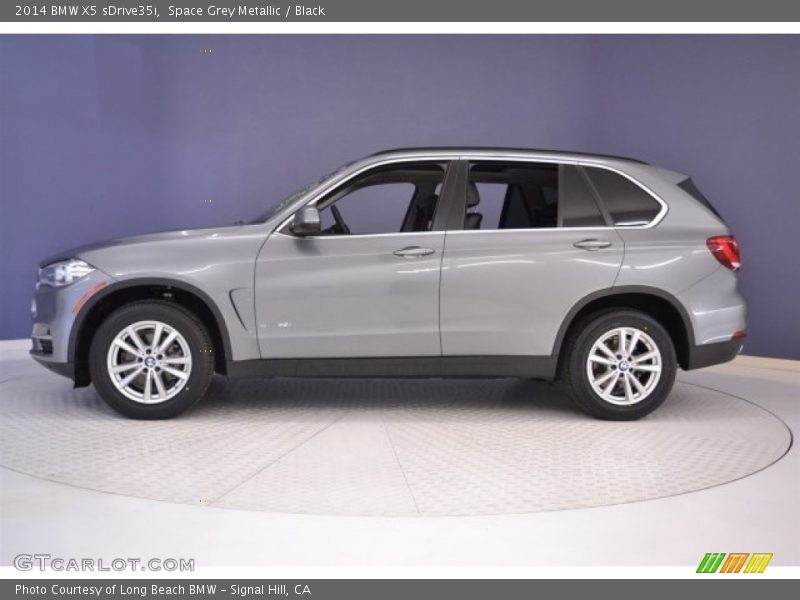 Space Grey Metallic / Black 2014 BMW X5 sDrive35i