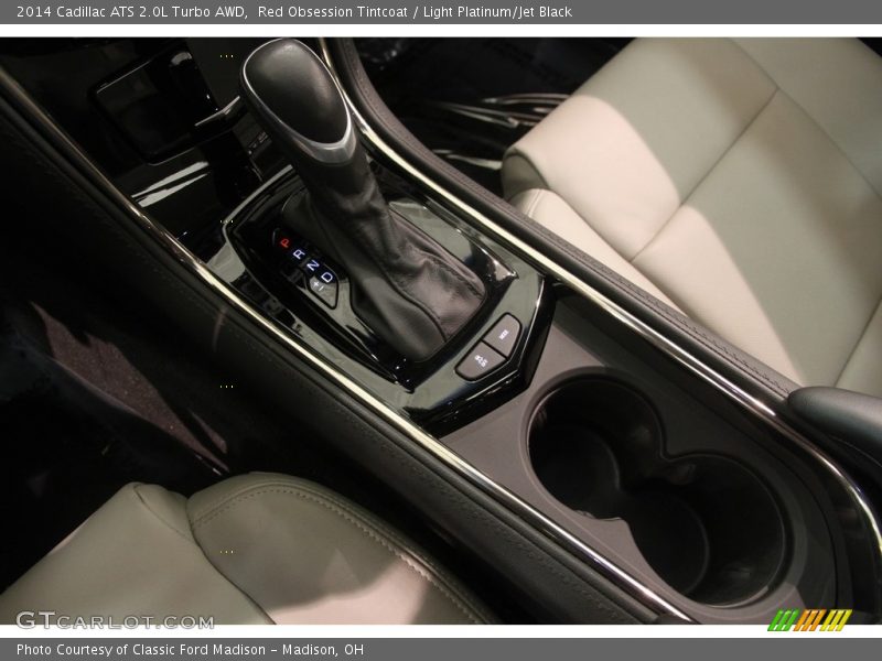 Red Obsession Tintcoat / Light Platinum/Jet Black 2014 Cadillac ATS 2.0L Turbo AWD