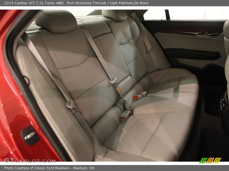 Red Obsession Tintcoat / Light Platinum/Jet Black 2014 Cadillac ATS 2.0L Turbo AWD