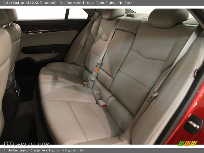 Red Obsession Tintcoat / Light Platinum/Jet Black 2014 Cadillac ATS 2.0L Turbo AWD