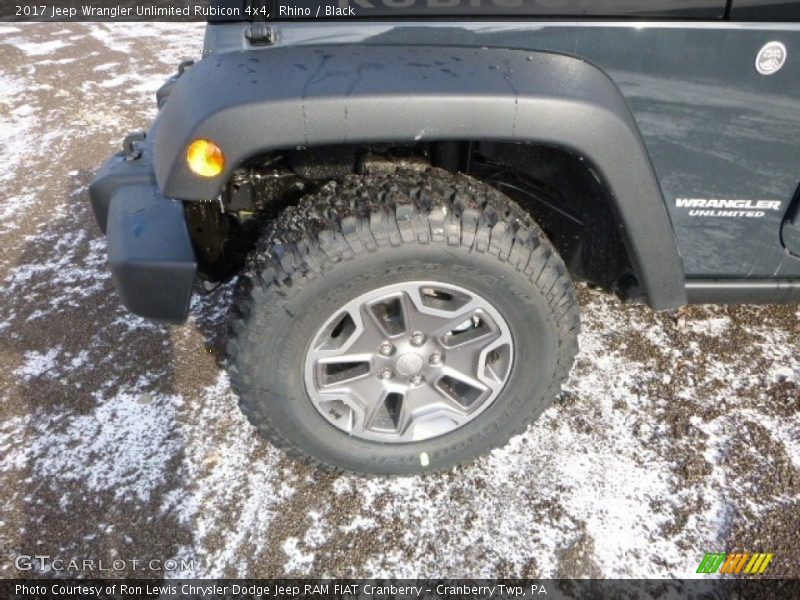 Rhino / Black 2017 Jeep Wrangler Unlimited Rubicon 4x4
