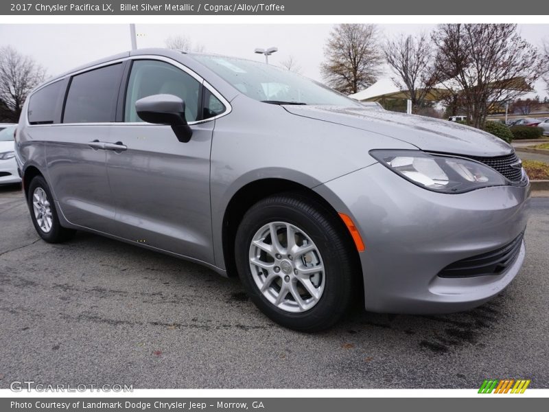 Billet Silver Metallic / Cognac/Alloy/Toffee 2017 Chrysler Pacifica LX