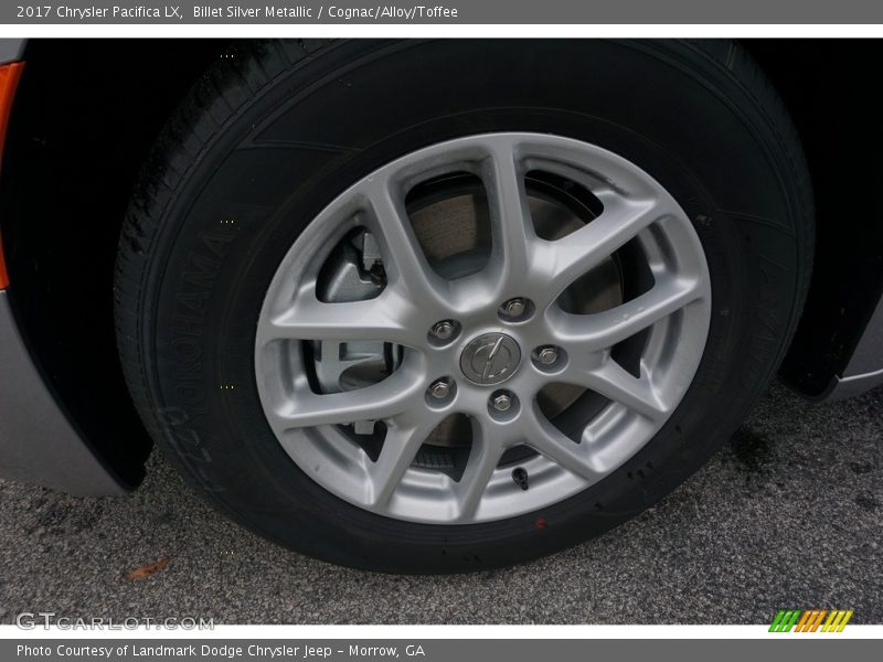 Billet Silver Metallic / Cognac/Alloy/Toffee 2017 Chrysler Pacifica LX
