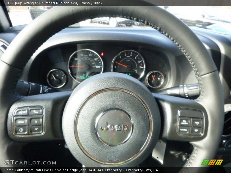 Rhino / Black 2017 Jeep Wrangler Unlimited Rubicon 4x4