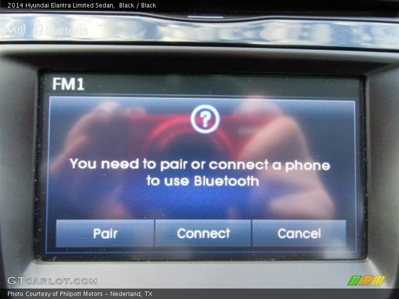 Black / Black 2014 Hyundai Elantra Limited Sedan