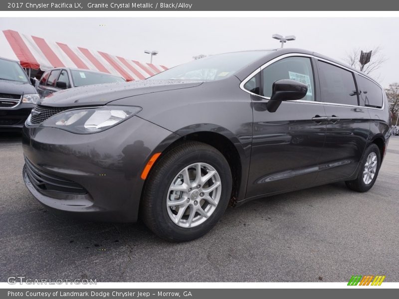 Granite Crystal Metallic / Black/Alloy 2017 Chrysler Pacifica LX