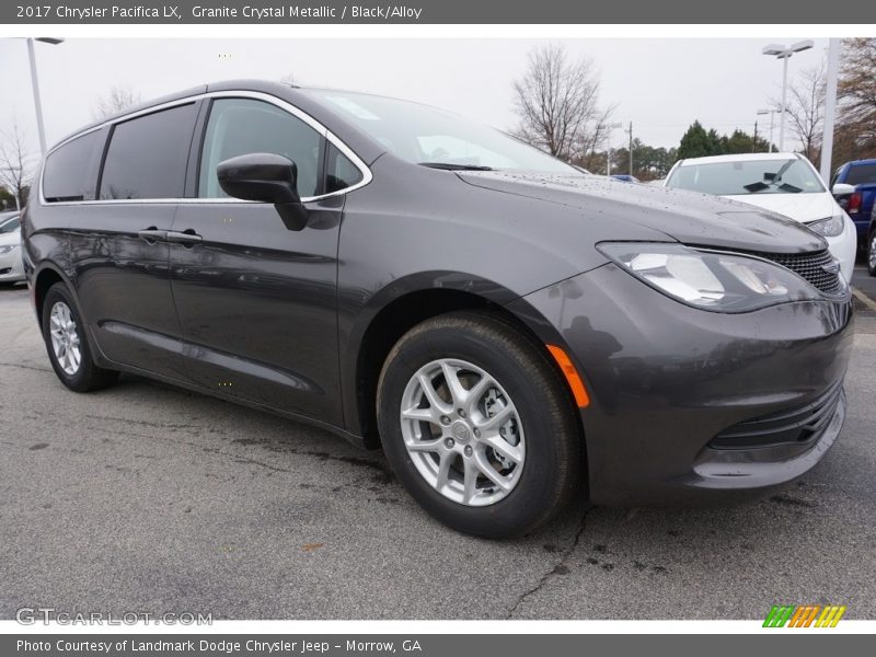 Granite Crystal Metallic / Black/Alloy 2017 Chrysler Pacifica LX