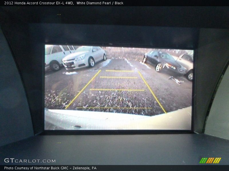 White Diamond Pearl / Black 2012 Honda Accord Crosstour EX-L 4WD