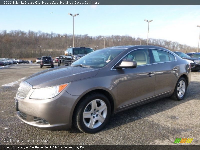 Mocha Steel Metallic / Cocoa/Cashmere 2011 Buick LaCrosse CX