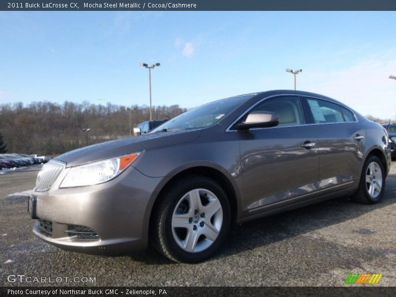 Mocha Steel Metallic / Cocoa/Cashmere 2011 Buick LaCrosse CX