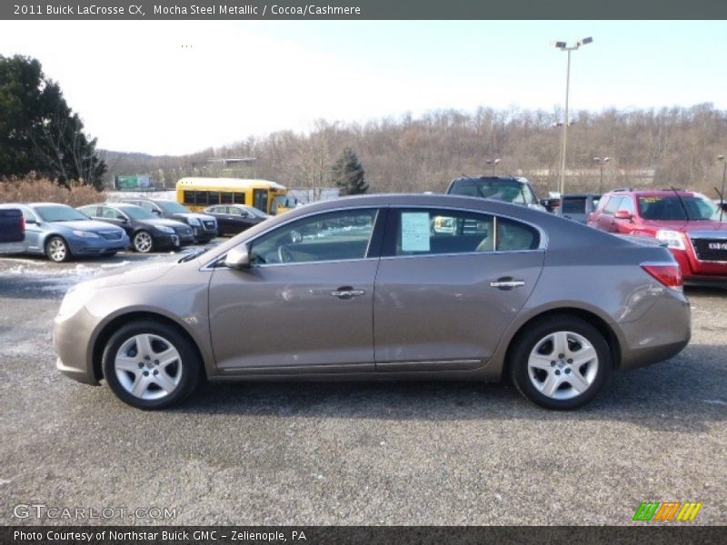 Mocha Steel Metallic / Cocoa/Cashmere 2011 Buick LaCrosse CX
