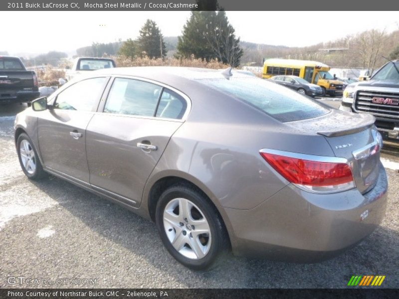 Mocha Steel Metallic / Cocoa/Cashmere 2011 Buick LaCrosse CX
