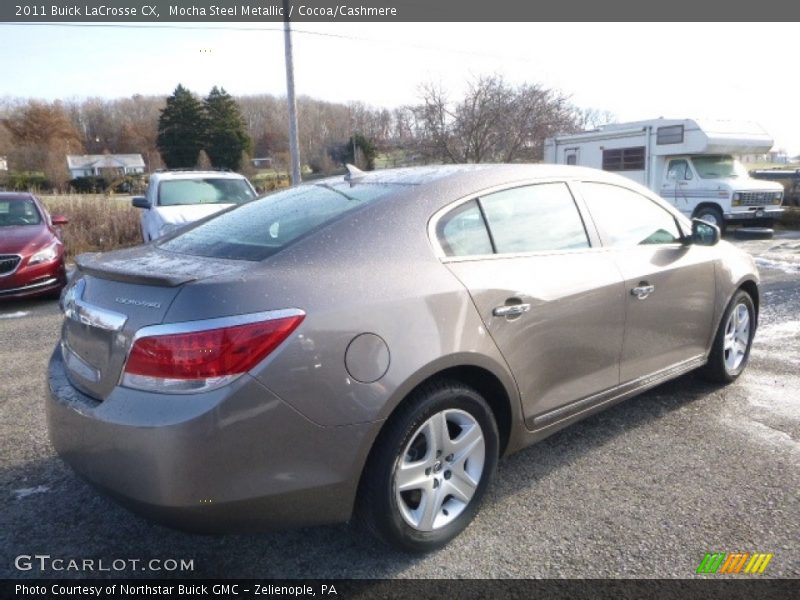 Mocha Steel Metallic / Cocoa/Cashmere 2011 Buick LaCrosse CX