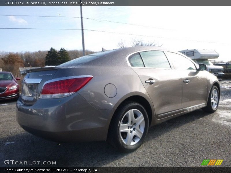 Mocha Steel Metallic / Cocoa/Cashmere 2011 Buick LaCrosse CX