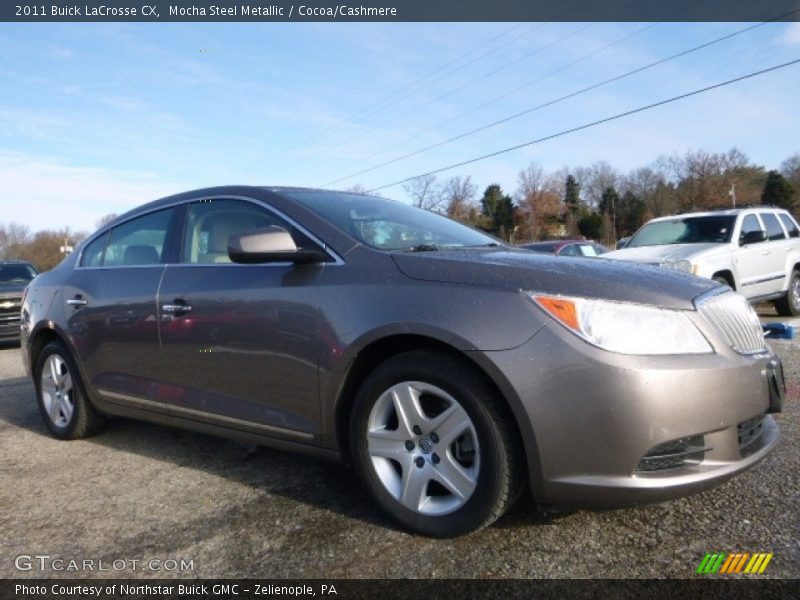 Mocha Steel Metallic / Cocoa/Cashmere 2011 Buick LaCrosse CX