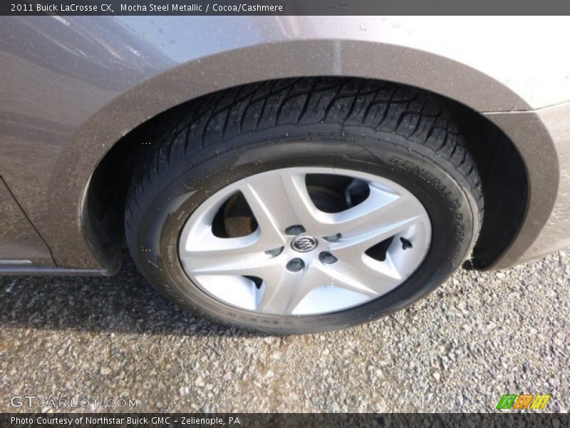 Mocha Steel Metallic / Cocoa/Cashmere 2011 Buick LaCrosse CX