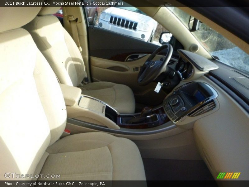 Mocha Steel Metallic / Cocoa/Cashmere 2011 Buick LaCrosse CX