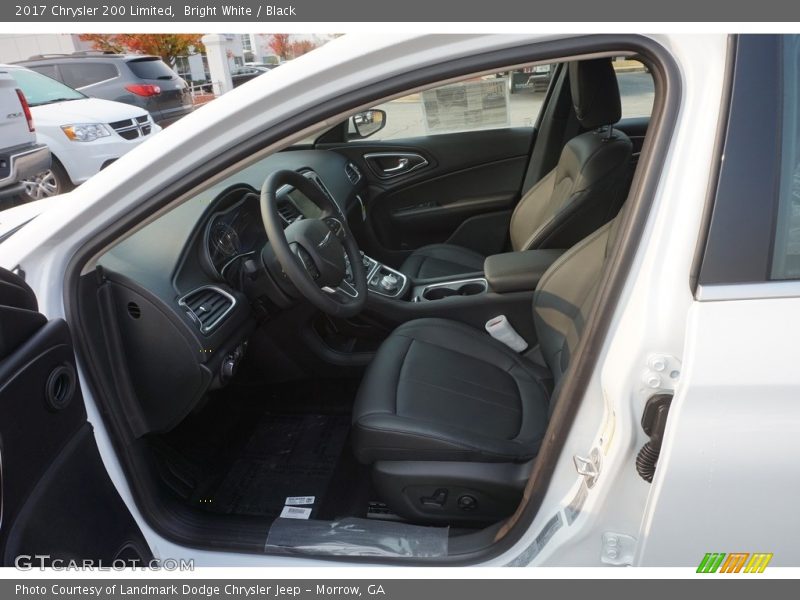 Front Seat of 2017 200 Limited